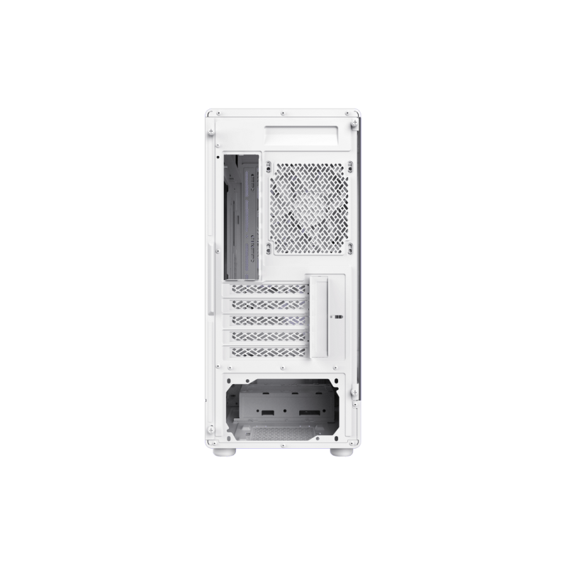 Case mATX GAMEMAX Focus MW, w/o PSU, 0.4mm, 3x120mm, Front Mesh, Tempered Glass, Dust Filter, 1xUSB-C, 1xUSB3.0,