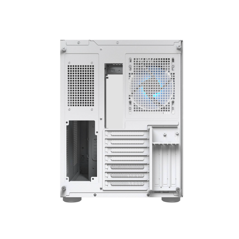 Case ATX Cougar FV 150 RGB w/o PSU 3x120revers M/B side 1x120rear ARGB Glass: Front&Side 2xUSB3.0 1xUSB-C 1x2.5