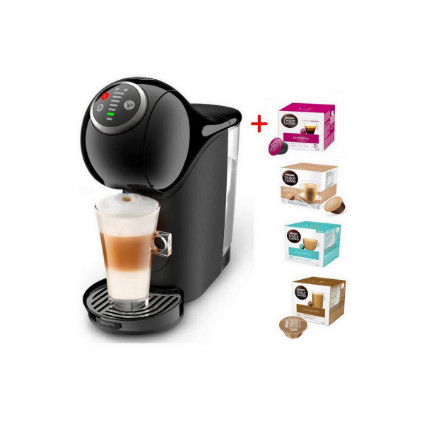 Capsule Coffee Maker Espresso Krups KP340810 + Cadou Cafea Nescafe Dolce Gusto (4 buc