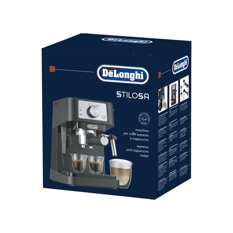 Кофеварка рожковая Delonghi EC260BK