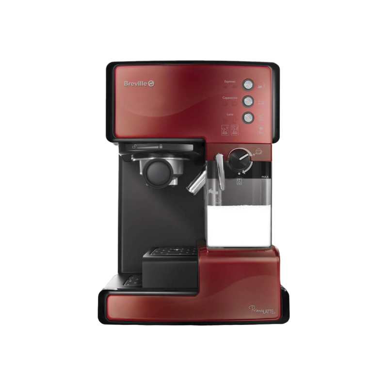 Кофеварка рожковая Breville Prima Latte Red VCF046X-DIM
