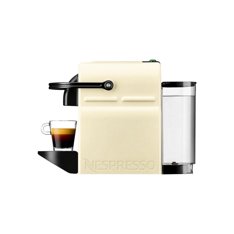 Капсульная кофеварка Delonghi Nespresso Inissia EN80.CW белого цвета