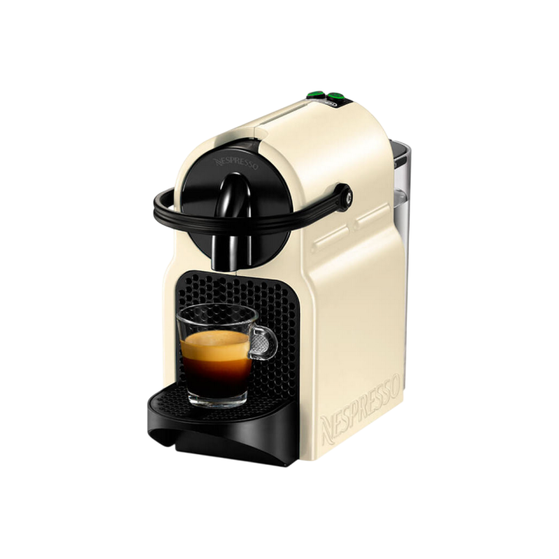 Капсульная кофеварка Delonghi Nespresso Inissia EN80.CW белого цвета