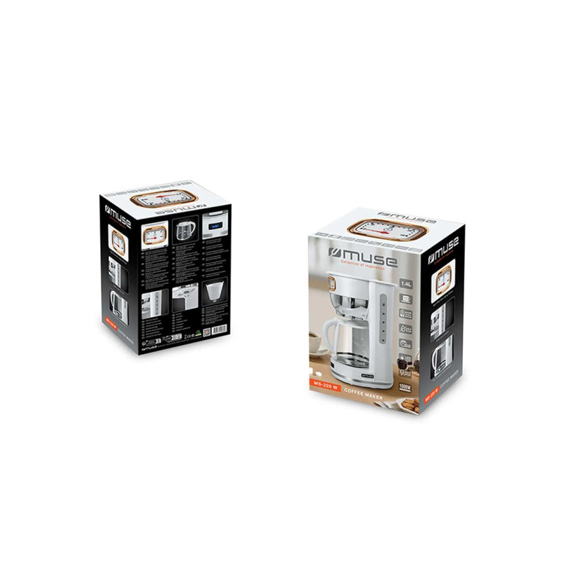 Кофеварка Muse MS-220 W