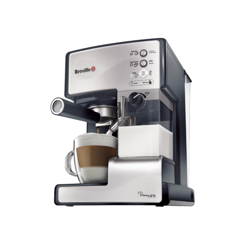 Кофеварка эспрессо Breville Prima Latte Silver VCF045X-DIM