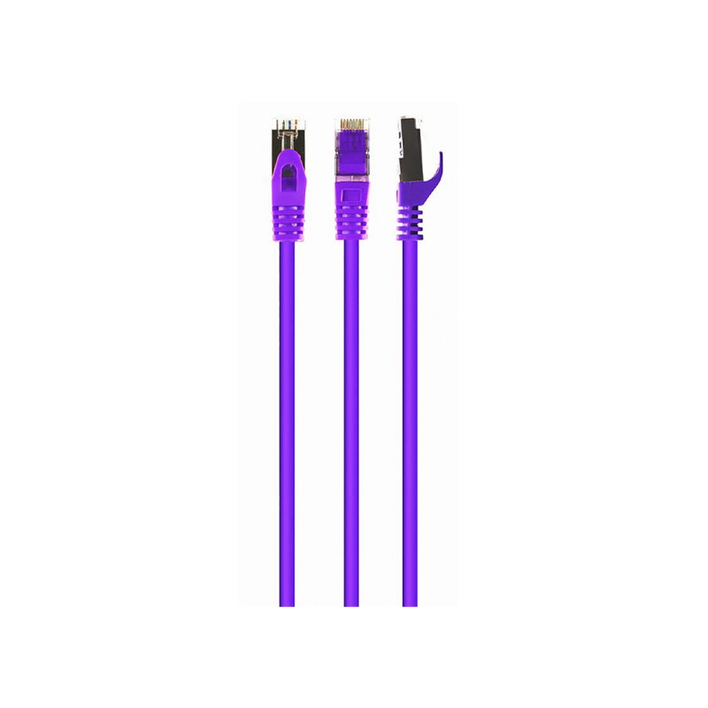 Патч-корд Cat.6/FTP, 0.25m, Purple, PP6-0.25M/V, Cablexpert