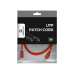 Патч-корд кат. 5E Cablexpert PP12-5M/R, Красный, 5 м