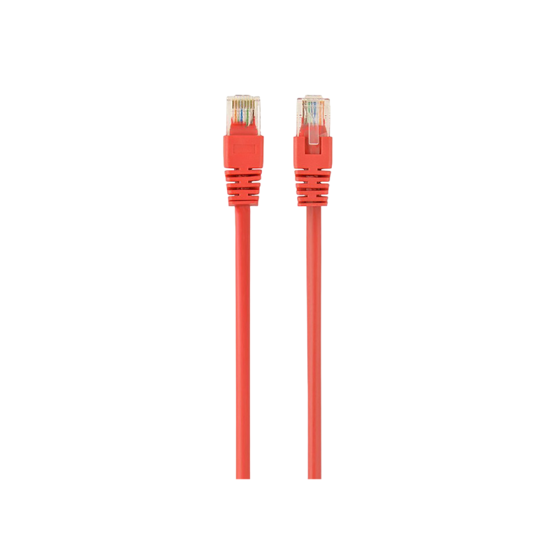Патч-корд Cat.5E Cablexpert PP12-0.25M/R, Red