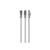 Cat.6A SFTP   0.25m, Grey, Copper, PP6A-LSZHCU-0.25M, Cablexpert, Low Smoke Zero Halogen (LSZH