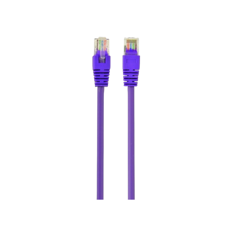 Патч-корд Cablexpert PP12-1M/V, фиолетовый