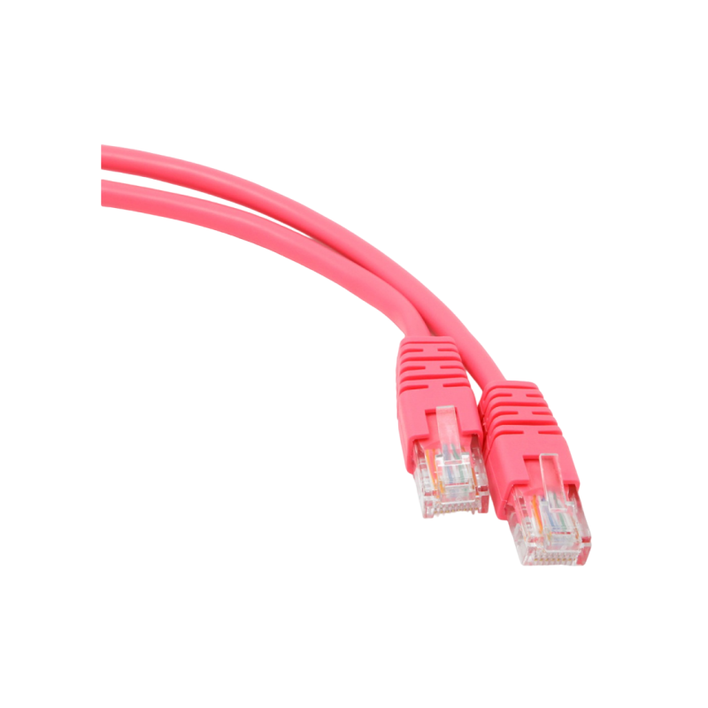 Патч-корд кат. 5E Cablexpert PP12-5M/RO, 5 м, Розовый