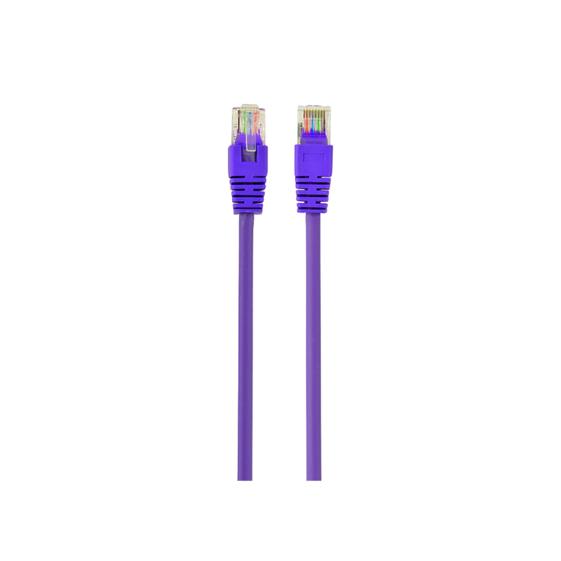 Патч-корд Cablexpert PP12-0.25M/V, фиолетовый
