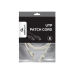 Патч-корд Cat.6U 1 м серый, PP6U-1M, Cablexpert, многожильный неэкранированный