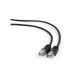 Патч-корд UTP кат. 5E Cablexpert PP12-1M/BK, Черный, 1 м