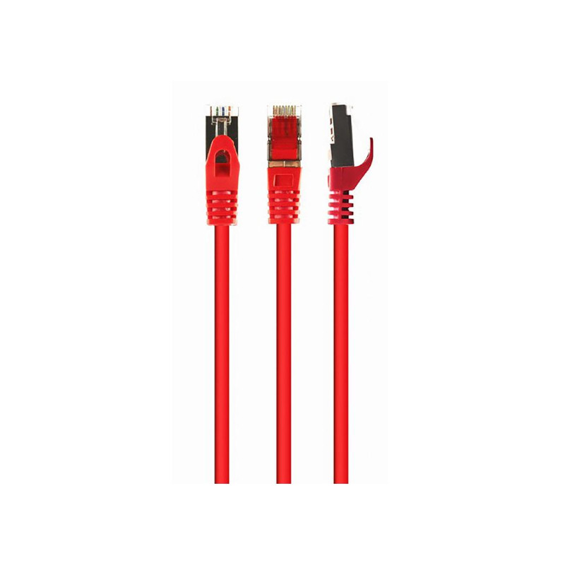 Patch Cord Cat.6/FTP, 0.5m, Red, PP6-0.5M/R, Cablexpert