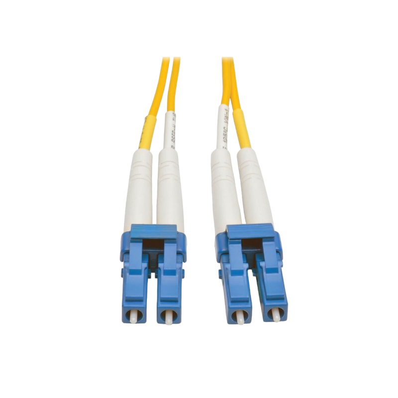 Fiber optic patch cords, singlemode Duplex LC-LC, 5m