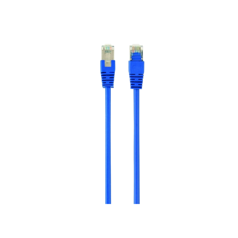 FTP-коммутационный шнур Cablexpert PP22-1M/B, синий