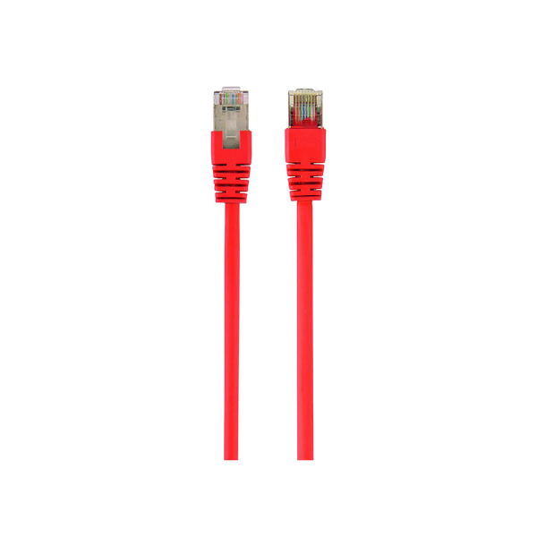 Патч-корд кат. 5E Cableexpert PP22-2M/R, Ред.