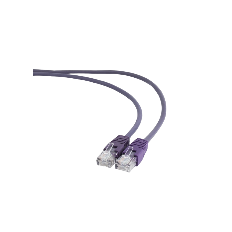 Патч-корд Cablexpert PP12-0.5M/V, фиолетовый