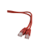 Patch Cord Cat.6U 0.25m, Red, PP6U-0.25M/R, Cablexpert, Stranded Unshielded