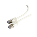 Патч-корд кат. 6/FTP Cablexpert PP6-0,5M/W, Белый