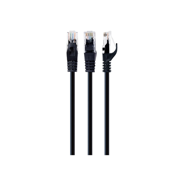 Patch Cord Cat.6U Cablexpert PP6U-2M/BK, Black