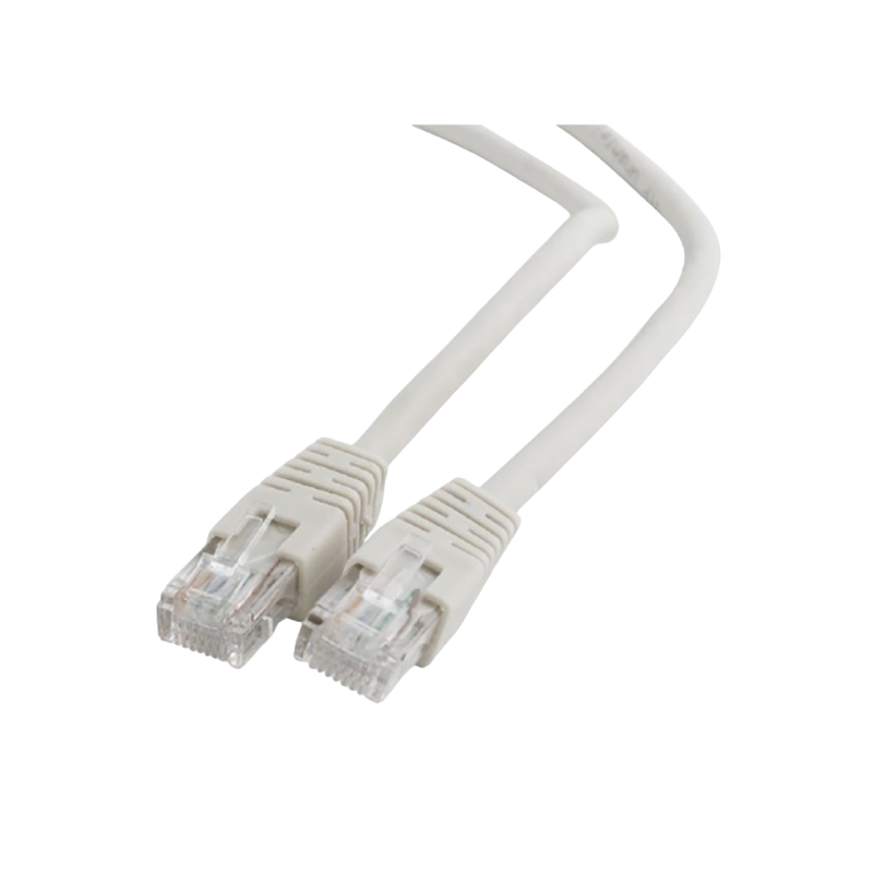 Патч-корд Cat.6U 5 м серый, PP6U-5M, Cablexpert, многожильный неэкранированный