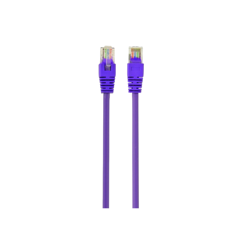 Патч-корд Cablexpert PP12-0.5M/V, фиолетовый