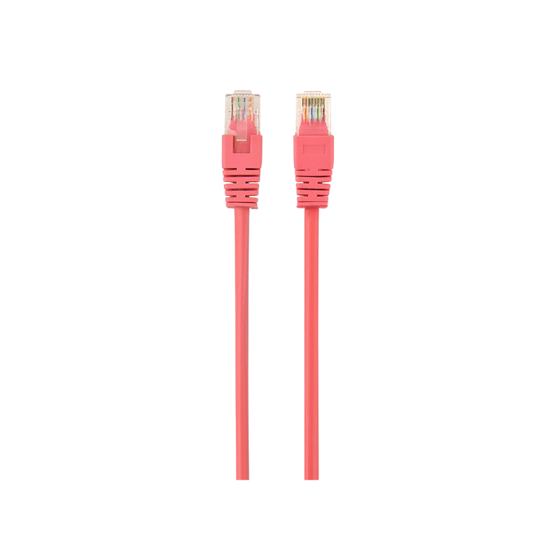 Патч-корд Cablexpert PP12-2M/RO, розовый