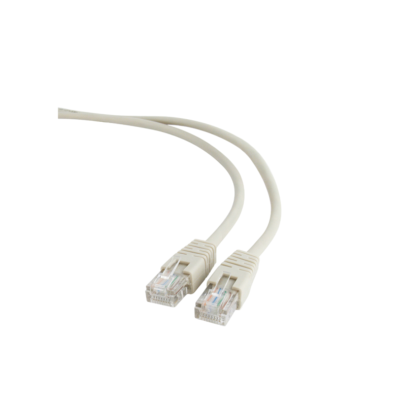Патч-корд UTP кат. 5E Cablexpert PP12-1M, Серый, 1 м