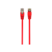 FTP-коммутационный шнур Cablexpert PP22-1M/R, красный