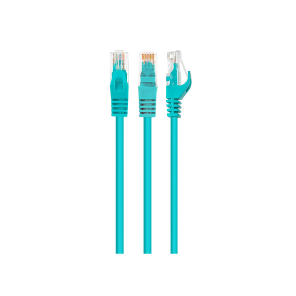 Patch Cord Cat.6U  1m, Green, PP6U-1M/G, Cablexpert, Stranded Unshielded