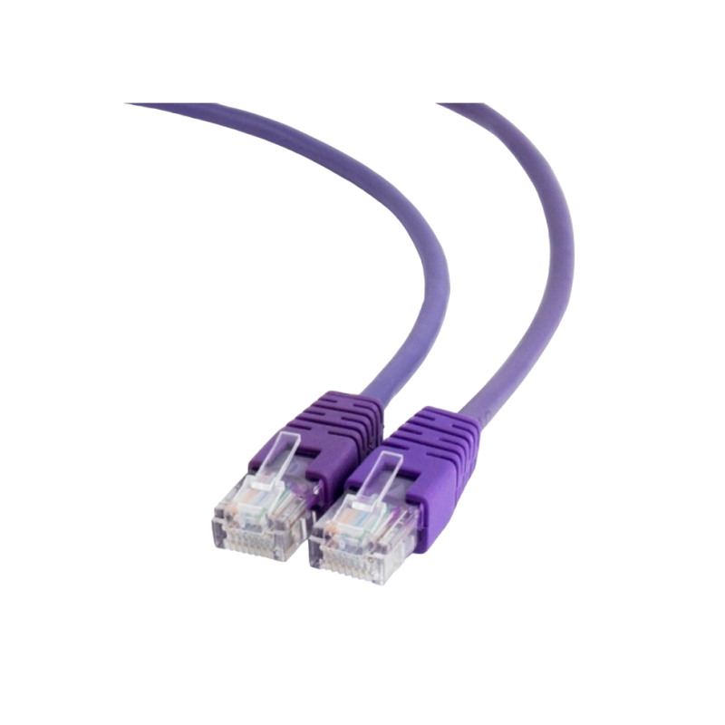Патч-корд Cablexpert PP12-0.25M/V, фиолетовый