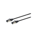 Патч-корд Cat.8 15m, Black, PP8-LSZHCU-BK-15M, Cablexpert, Low Smoke Zero Halogen (LSZH)