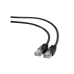 Патч-корд UTP кат. 5E Cablexpert PP12-5M/BK, Черный, 5 м
