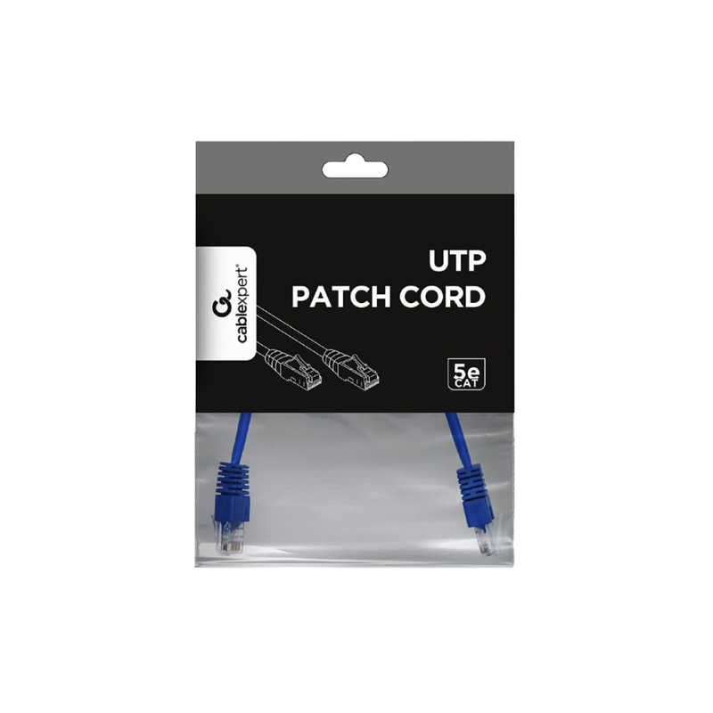 Патч-корд Cablexpert PP12-0.25M/B, синий