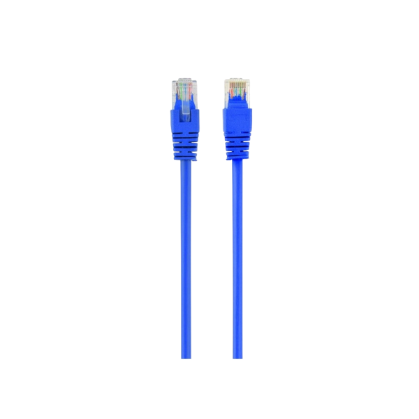 Patch Cord Cat.6U  0.5m, Blue, PP6U-0.5M/B, Cablexpert, Stranded Unshielded