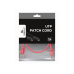Патч-корд Cablexpert PP12-0.5M/RO, розовый