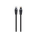 Патч-корд UTP кат. 5E Cablexpert PP12-5M/BK, Черный, 5 м