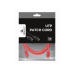 3 м, патч-корд розовый, PP12-3M/RO, Cat.5E, Cablexpert, литые внешние рельефные вилки 50u"