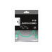 FTP-коммутационный шнур Cablexpert PP22-1M/G, зеленый