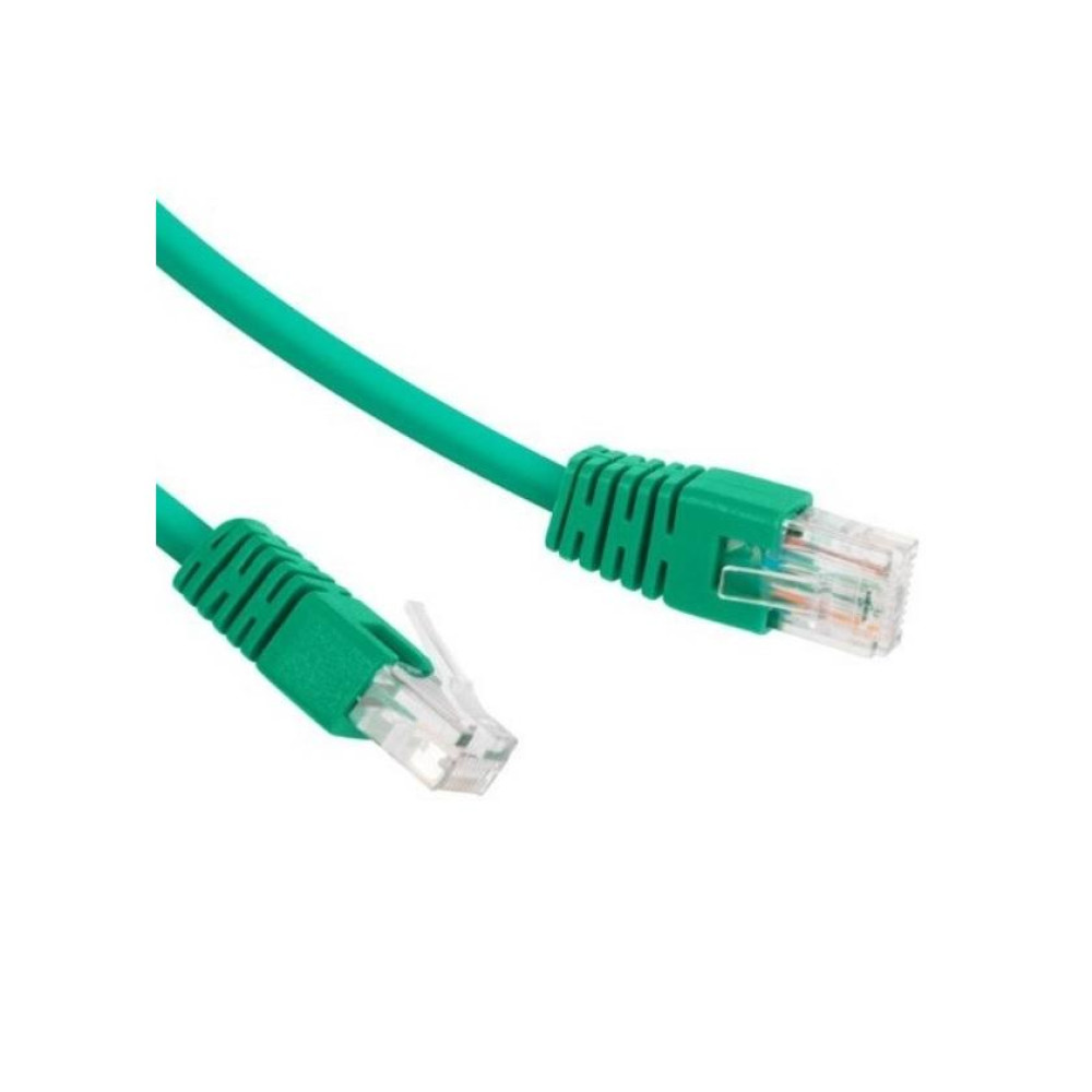 0.25m, Patch Cord Green, PP120.25M/G, Cat.5E, Cablexpert, molded