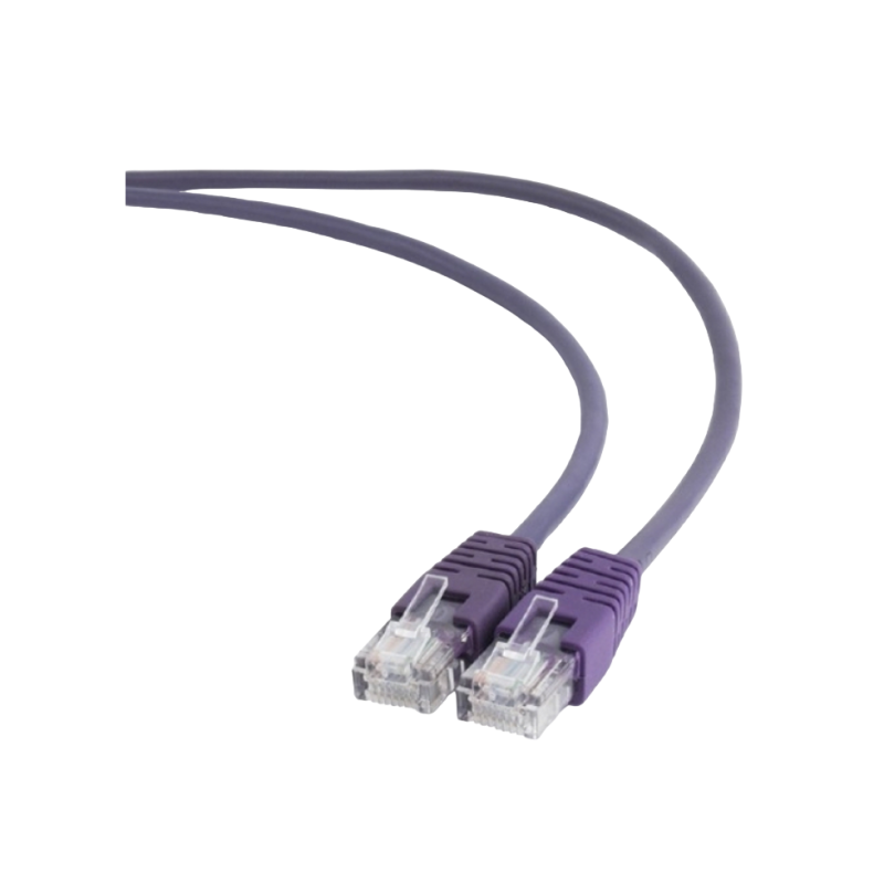 Патч-корд Cablexpert PP12-1M/V, фиолетовый