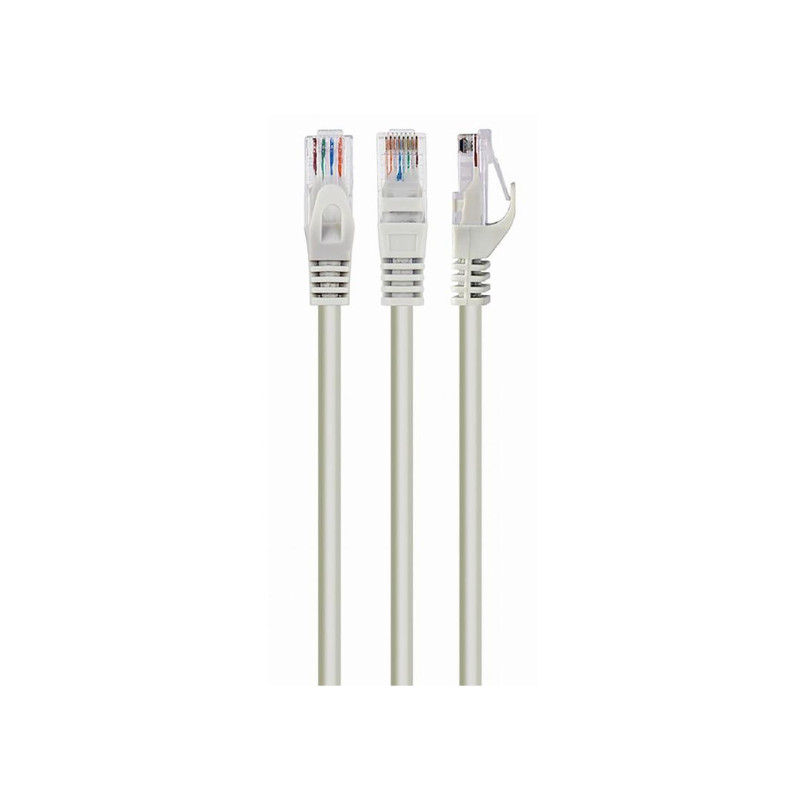 Patch Cord Cat.6U, 15m, Grey, PP6U-15M, Cablexpert, Stranded Unshielded