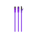 Патч-корд Cat.6/FTP, 0.25m, Purple, PP6-0.25M/V, Cablexpert