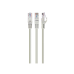 Патч-корд Cat.6U 3 м, серый, PP6U-3M, Cablexpert, многожильный неэкранированный