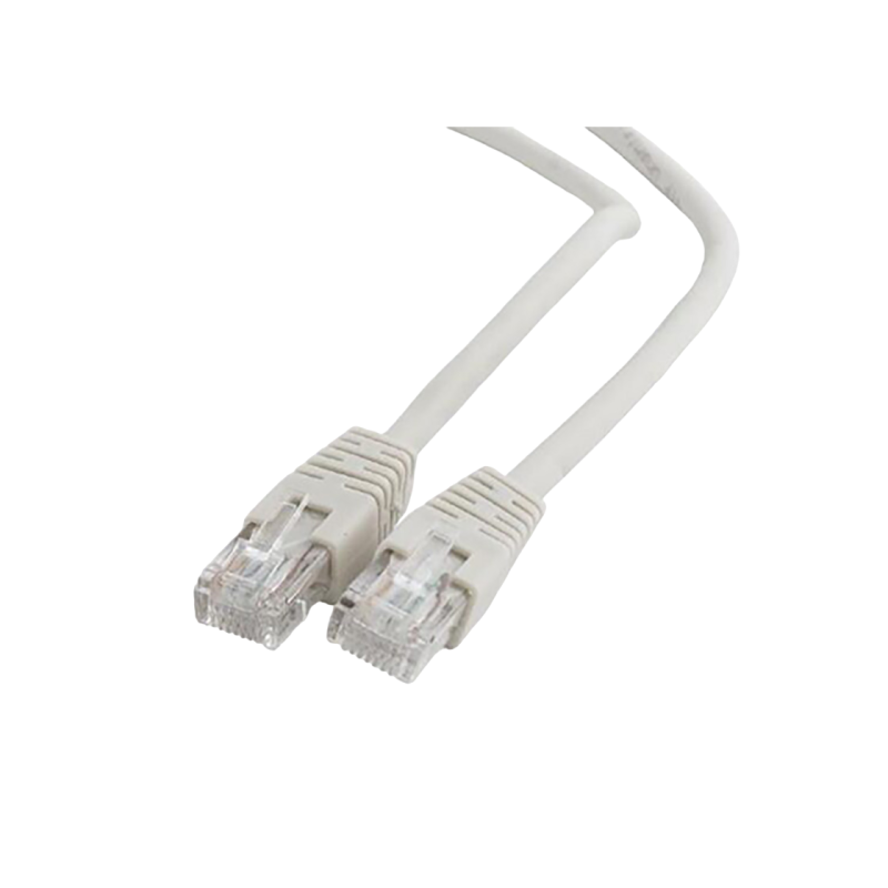 Патч-корд Cat.6U 1 м серый, PP6U-1M, Cablexpert, многожильный неэкранированный