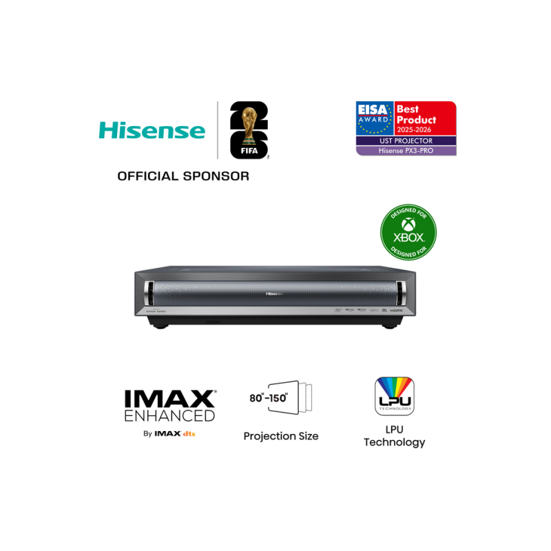 Laser Cinema Hisense PX3-PRO 4K TriChroma