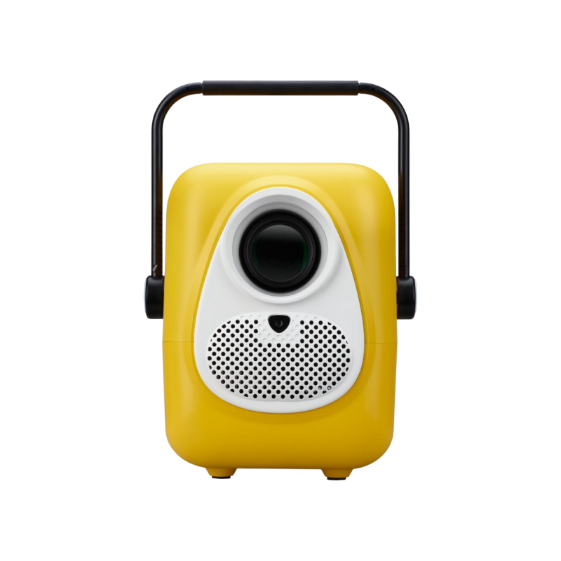 Проектор Acer Aopen QF23s; ЖК-дисплей, FullHD, светодиодная подсветка 250 люм, автофокус, Android, Bluetooth, 2 x 3 Вт, жёлтый цвет и персонализированный комплект