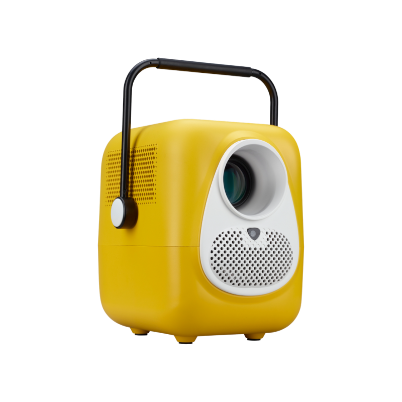 Проектор Acer Aopen QF23s; ЖК-дисплей, FullHD, светодиодная подсветка 250 люм, автофокус, Android, Bluetooth, 2 x 3 Вт, жёлтый цвет и персонализированный комплект